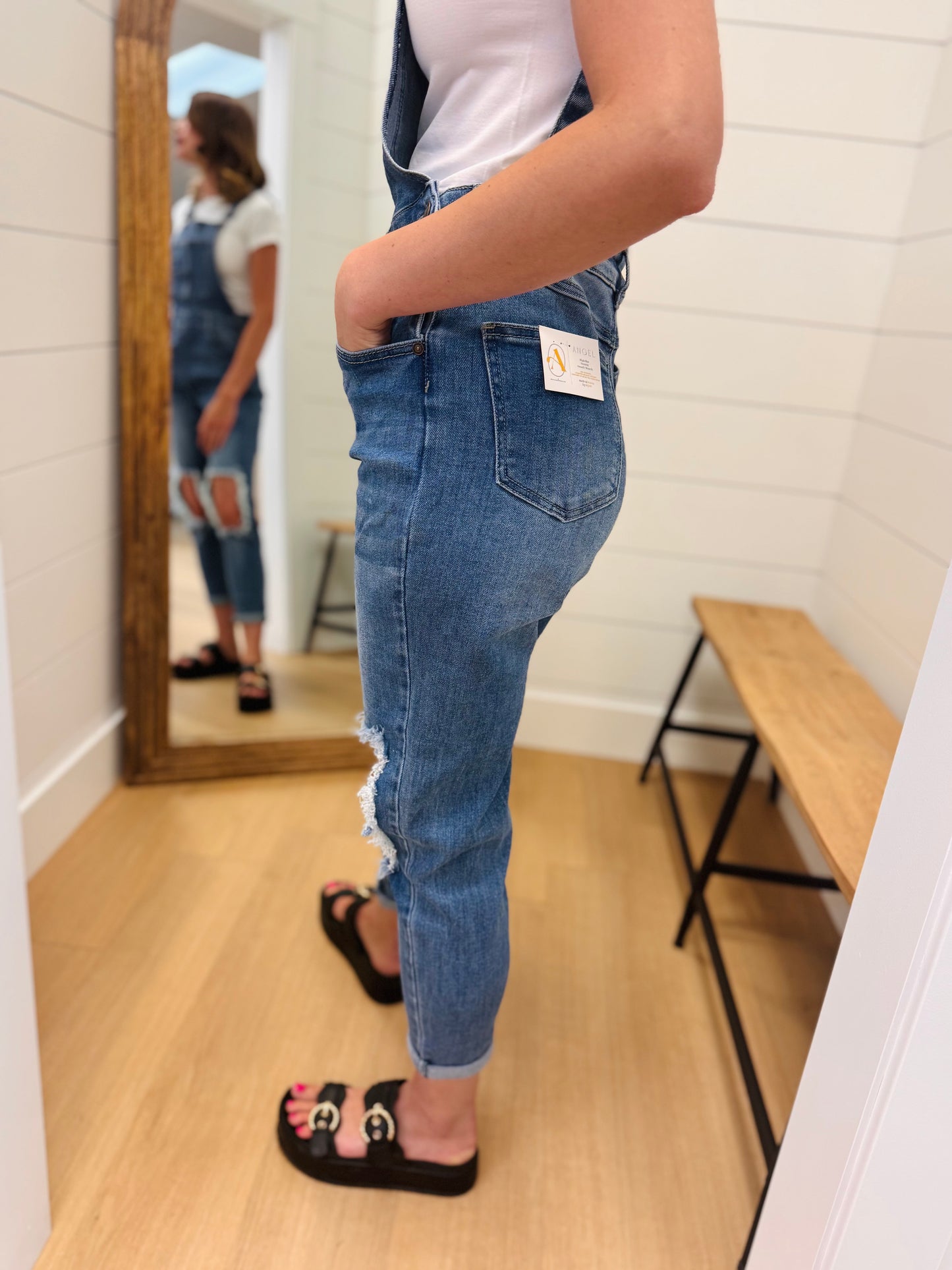 Denim Overalls