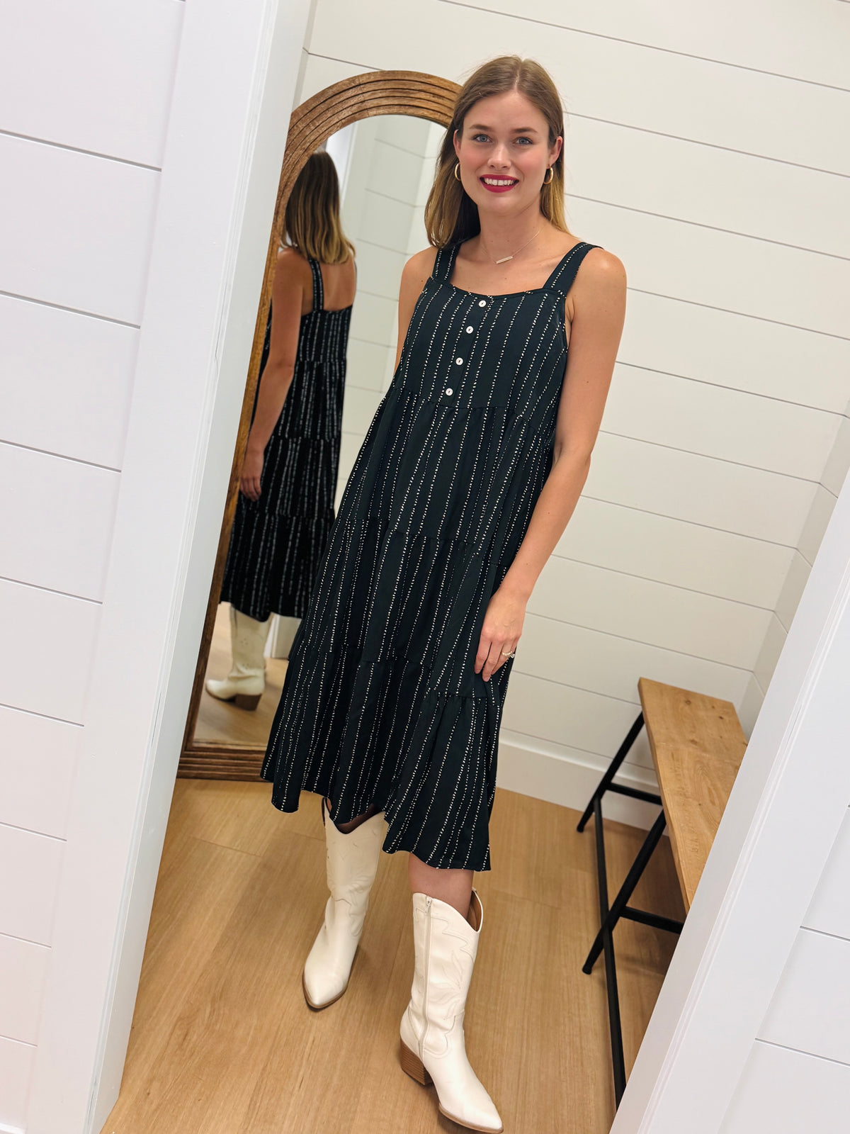 Black Shift Dress