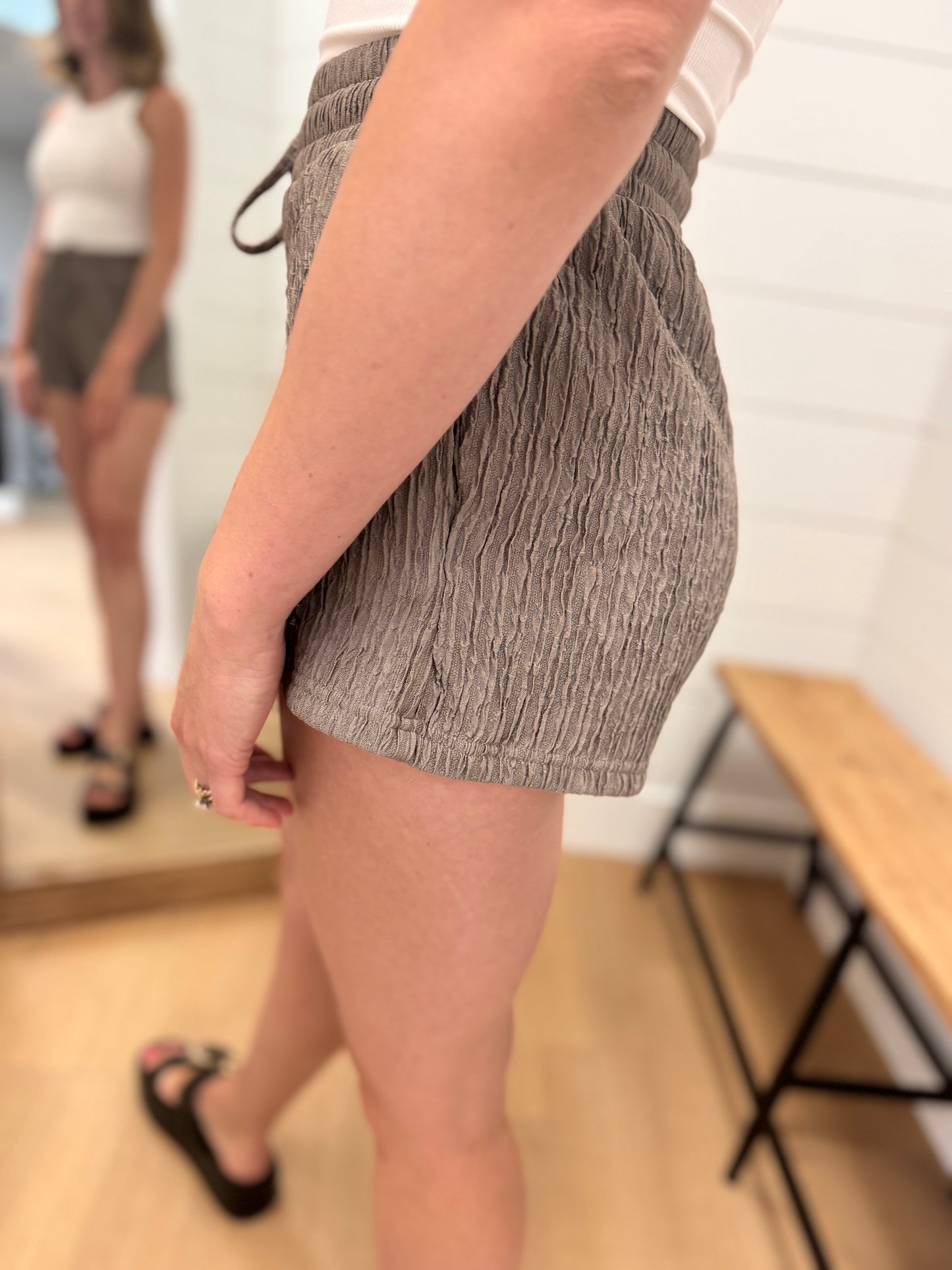 Drawstring Dressy Shorts