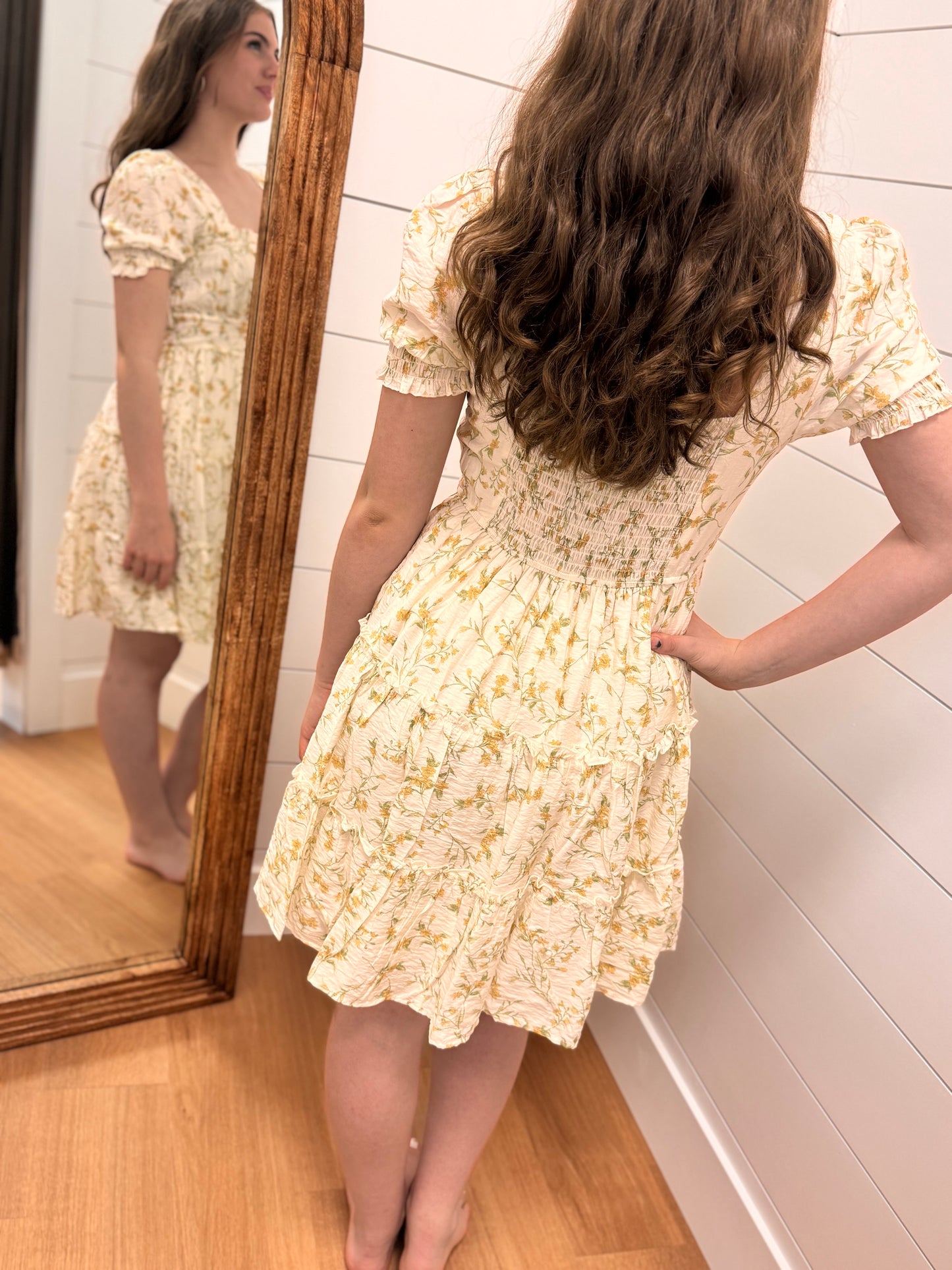Floral Tiered Dress