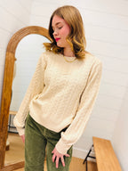 Soft Cable Knit Sweater