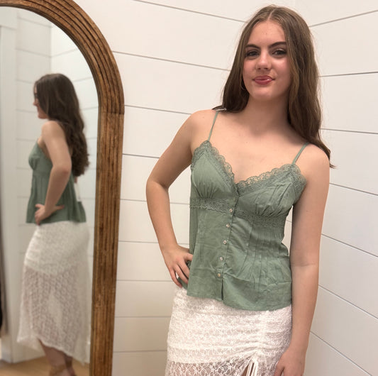 Cami Tank with Adjustable Straps