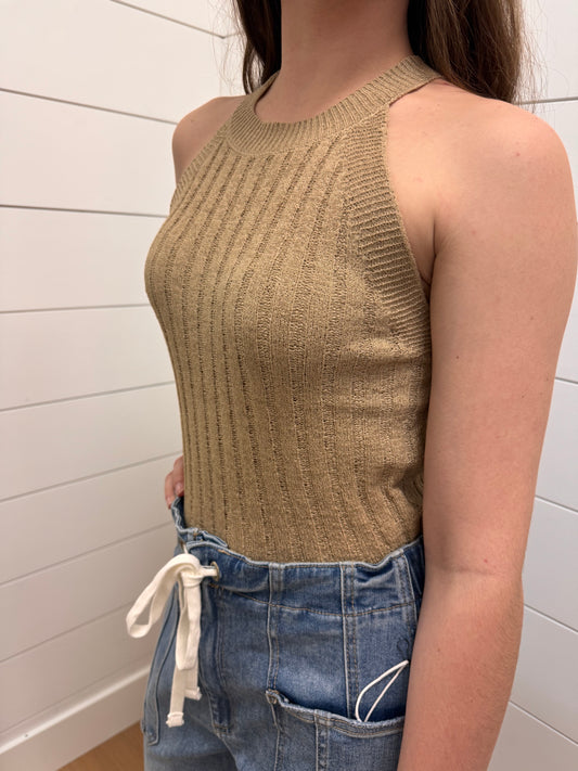 Crochet Knit Tank Top