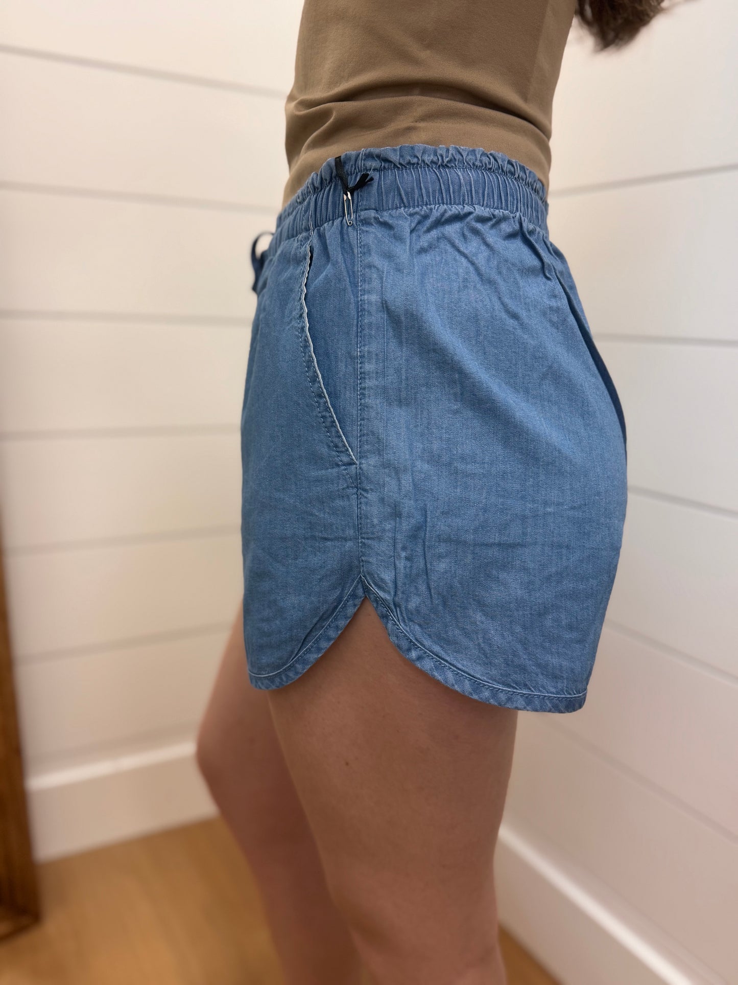 Chambray Short Short