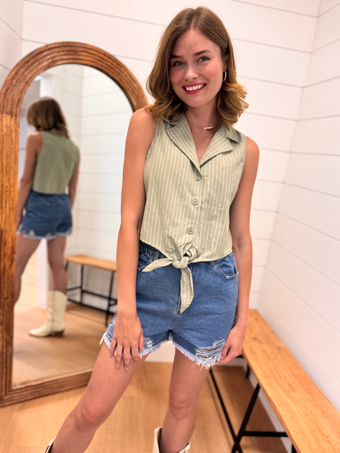 Pin Stripe Tank