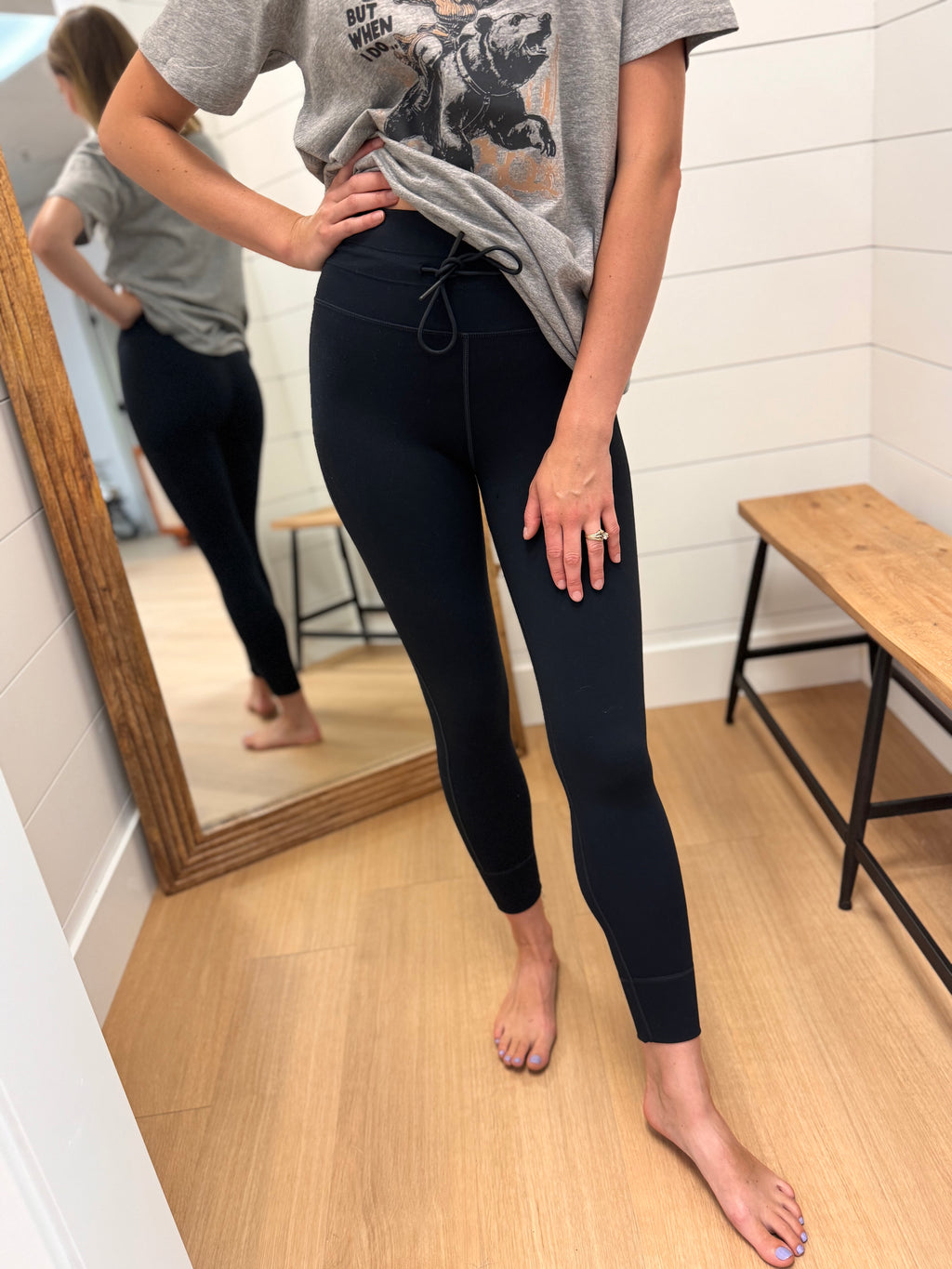 Wide Waist Compression Legging
