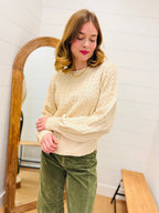 Soft Cable Knit Sweater