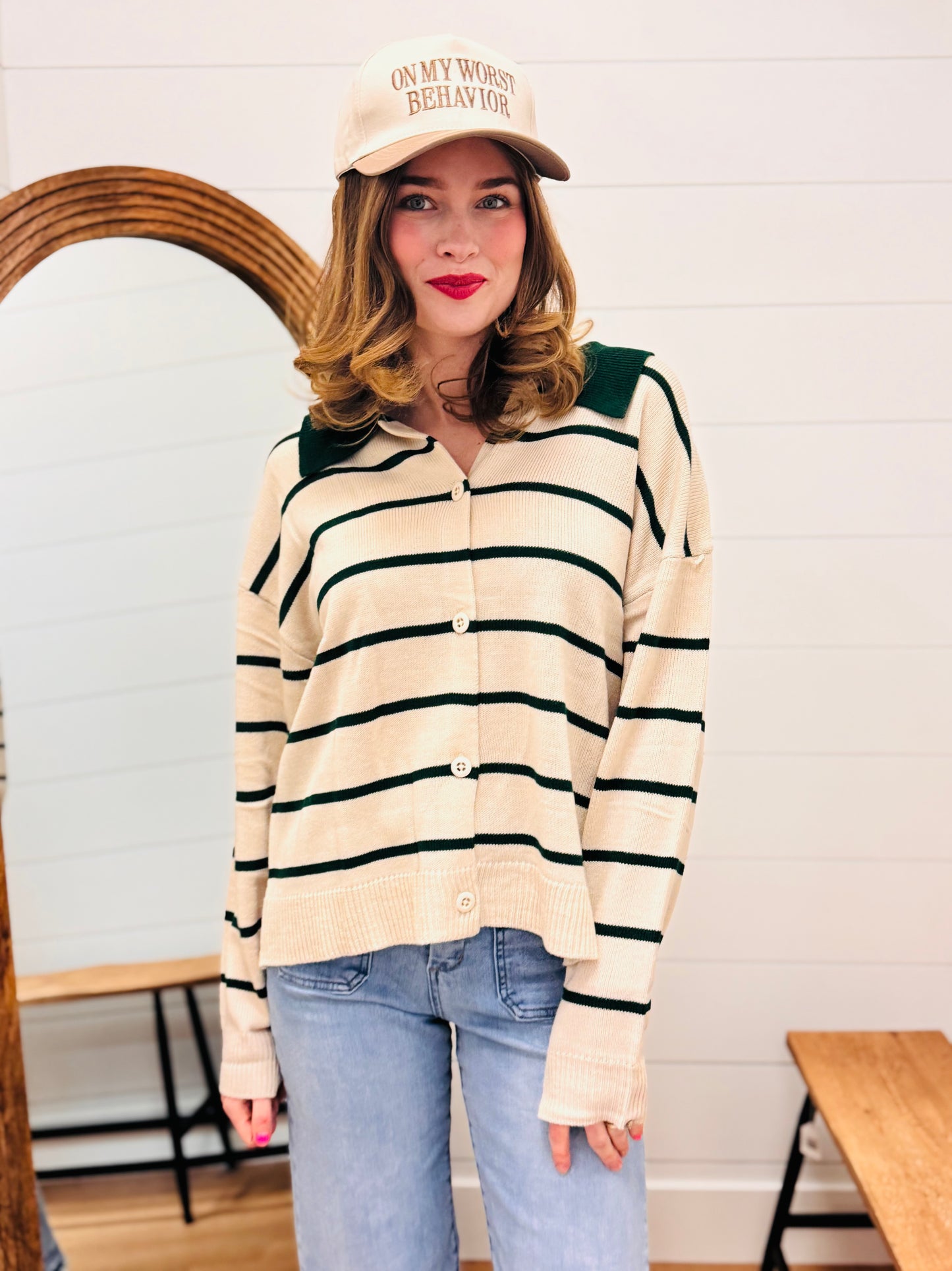 On My Worst Behavior Cap