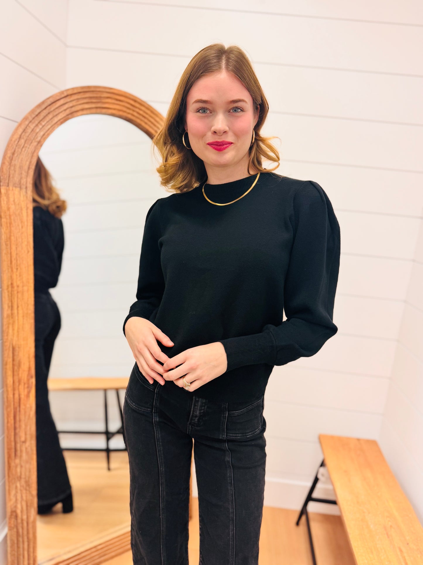 Black Classic Sweater