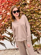 Scuba Collared Pullover