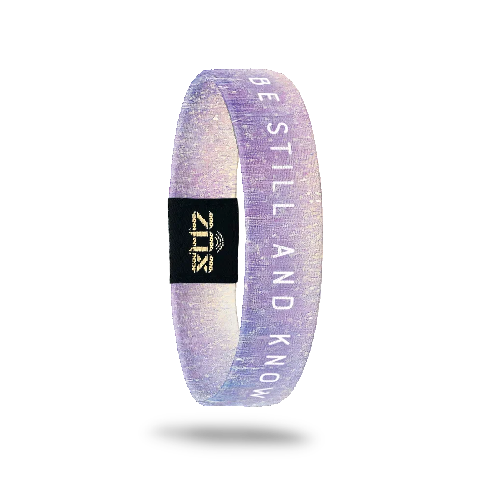 Be Still & Know - Interactive ZOX Bracelet Bible Verse