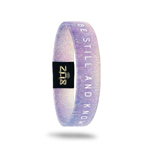 Be Still & Know - Interactive ZOX Bracelet Bible Verse