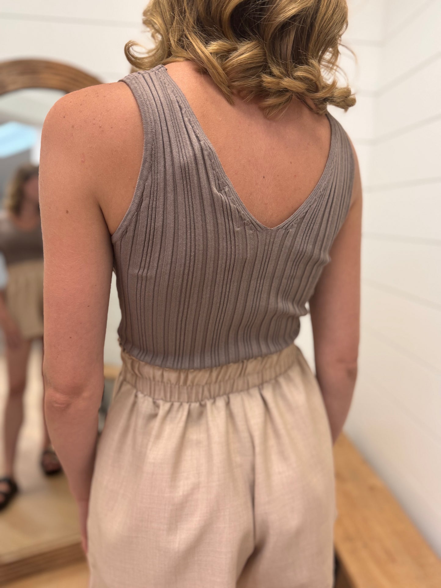 Comfy Elastic Waist Shorts