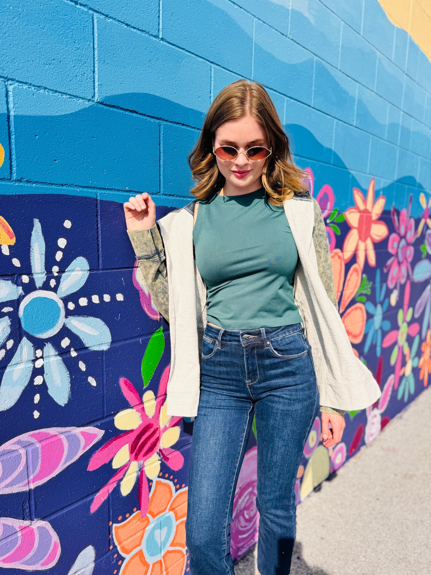 Mineral Wash Cardigan