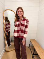 Button-down Long Sleeve Flannel Shirt
