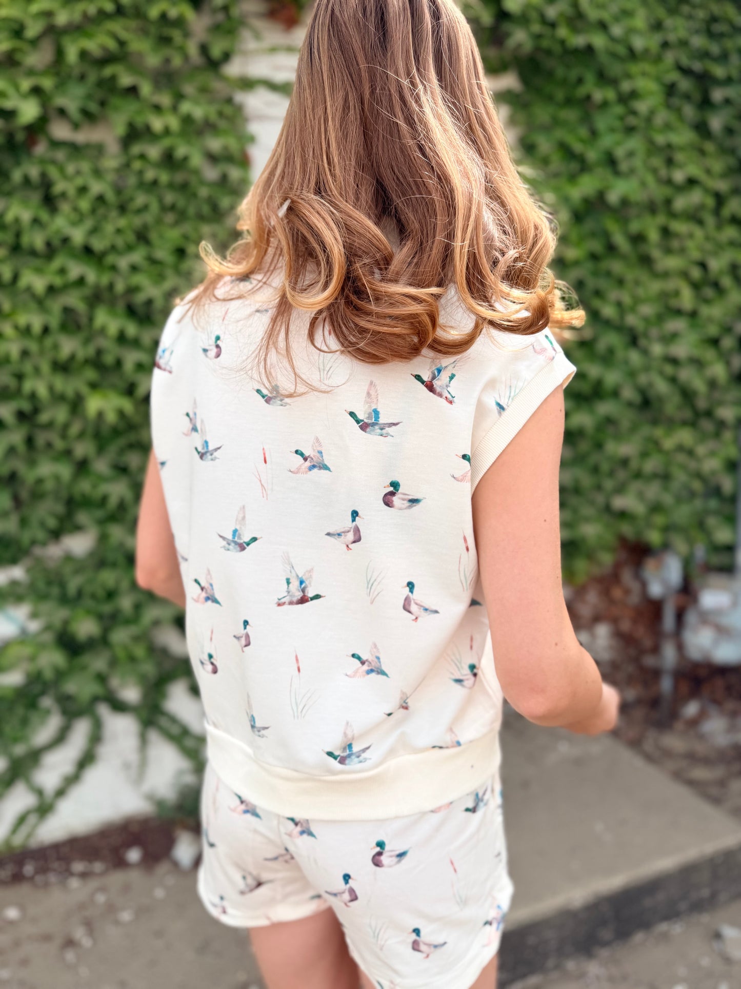 Mallard Quarter Zip Top