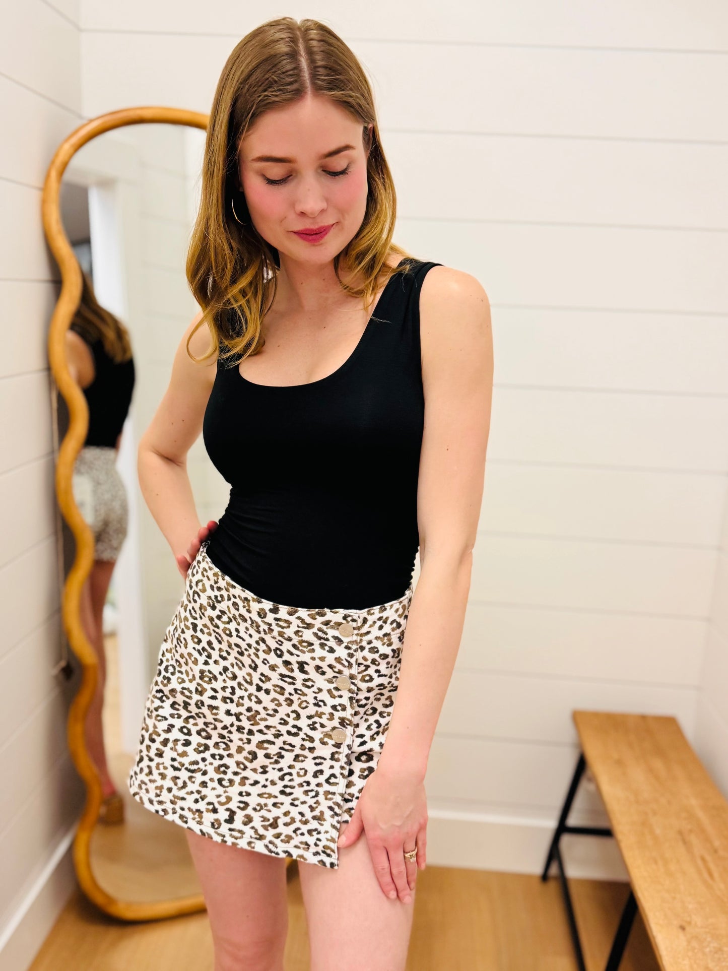 Scoop Neck Layering Tank Top