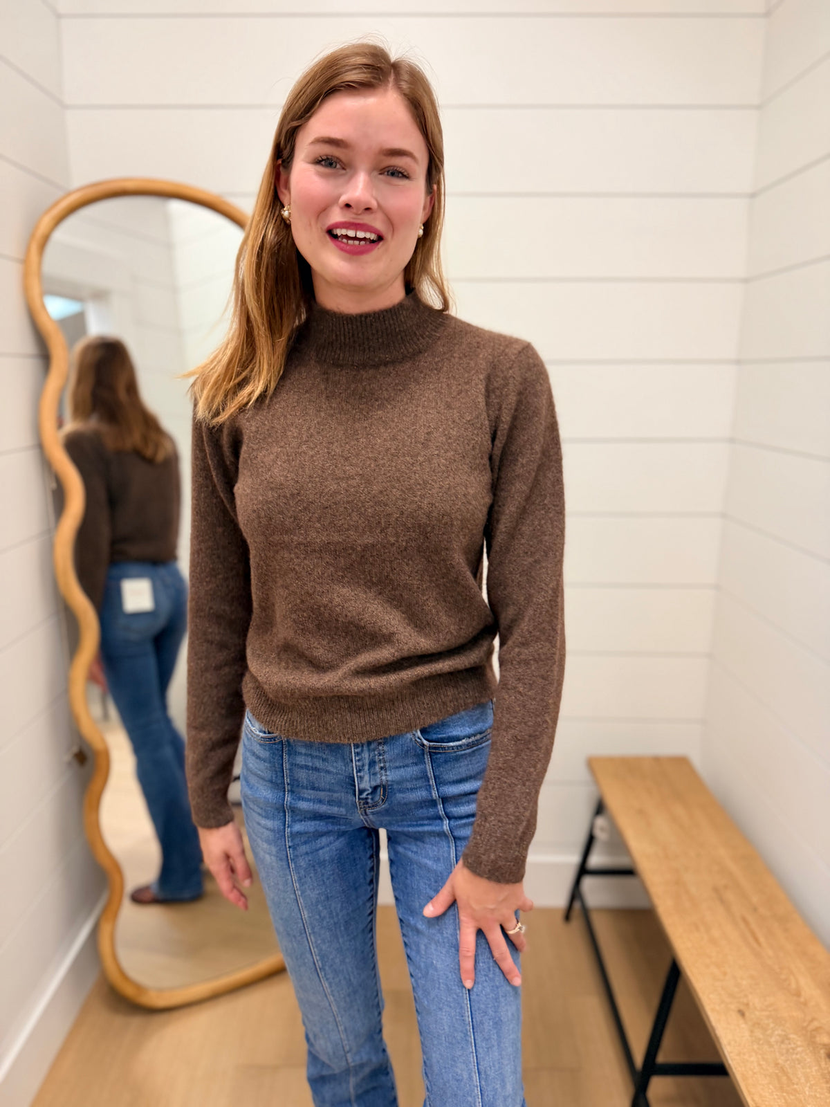 High Neck Sweater
