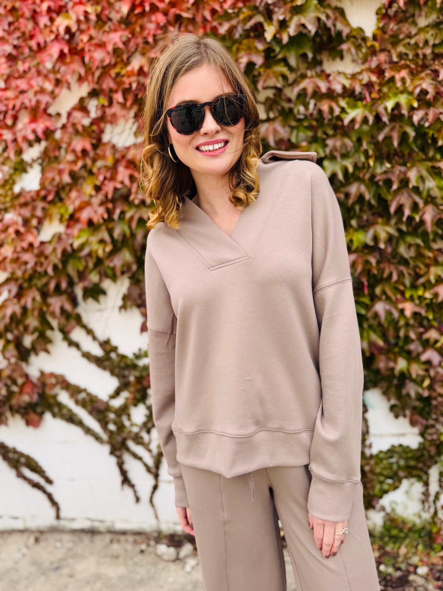 Scuba Collared Pullover