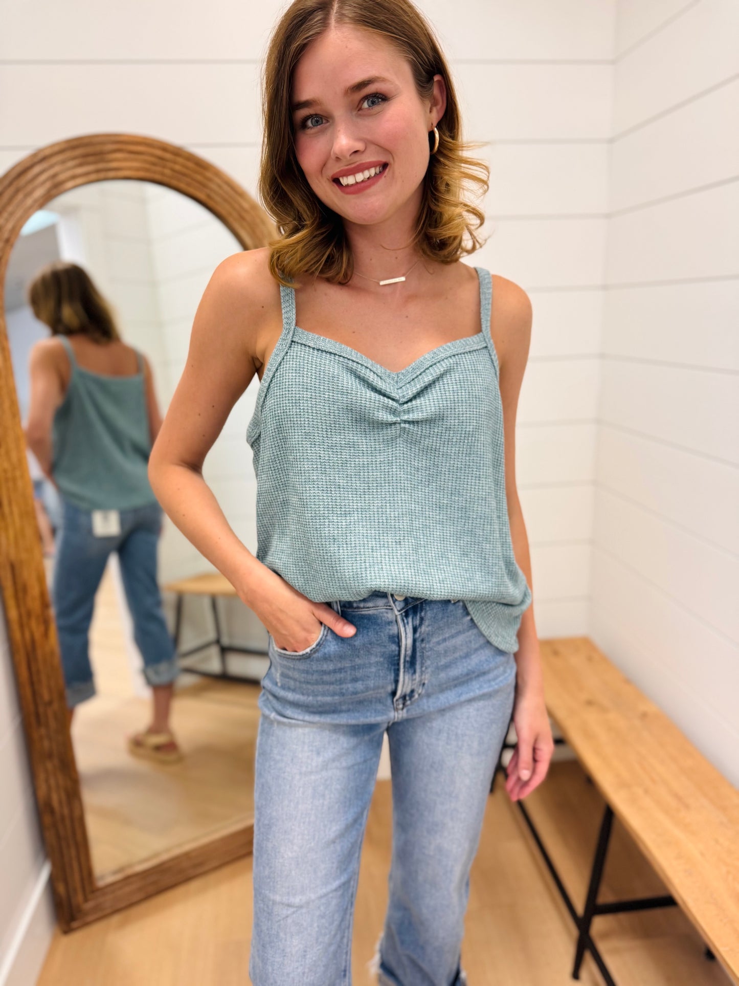 Waffle Knit Tank