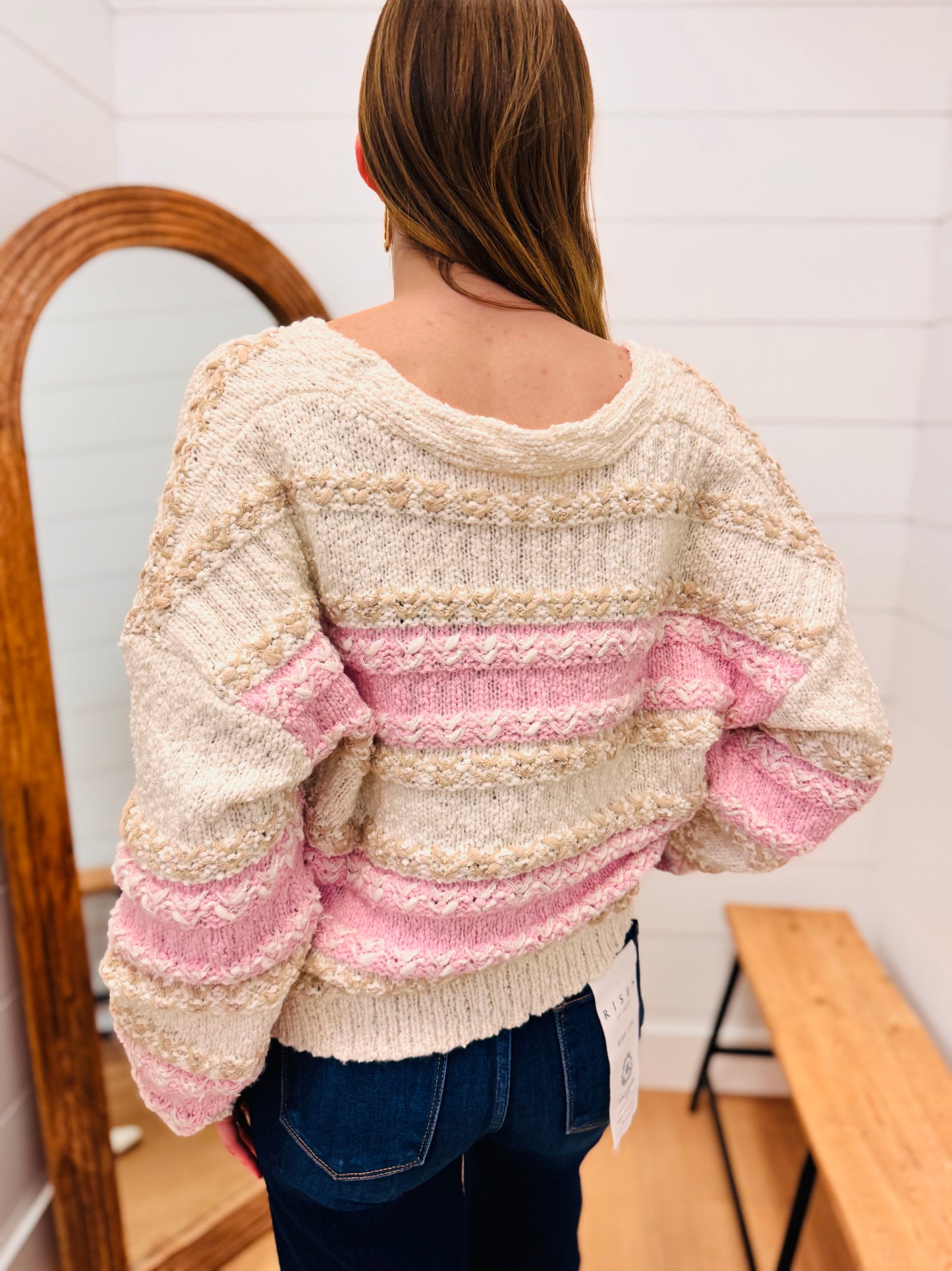 Multi Color Knit Cardigan