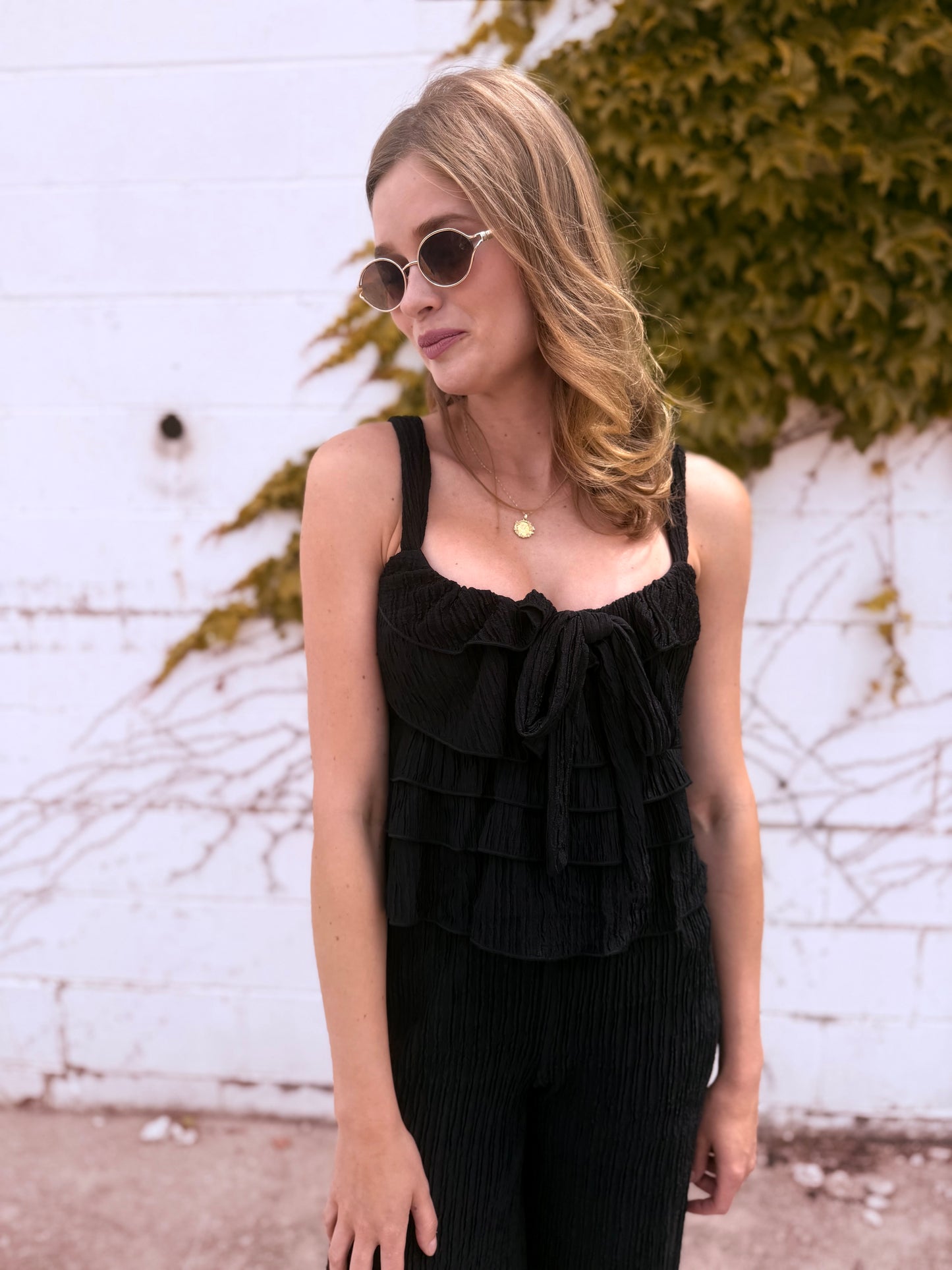 Tiered Ruffle Top
