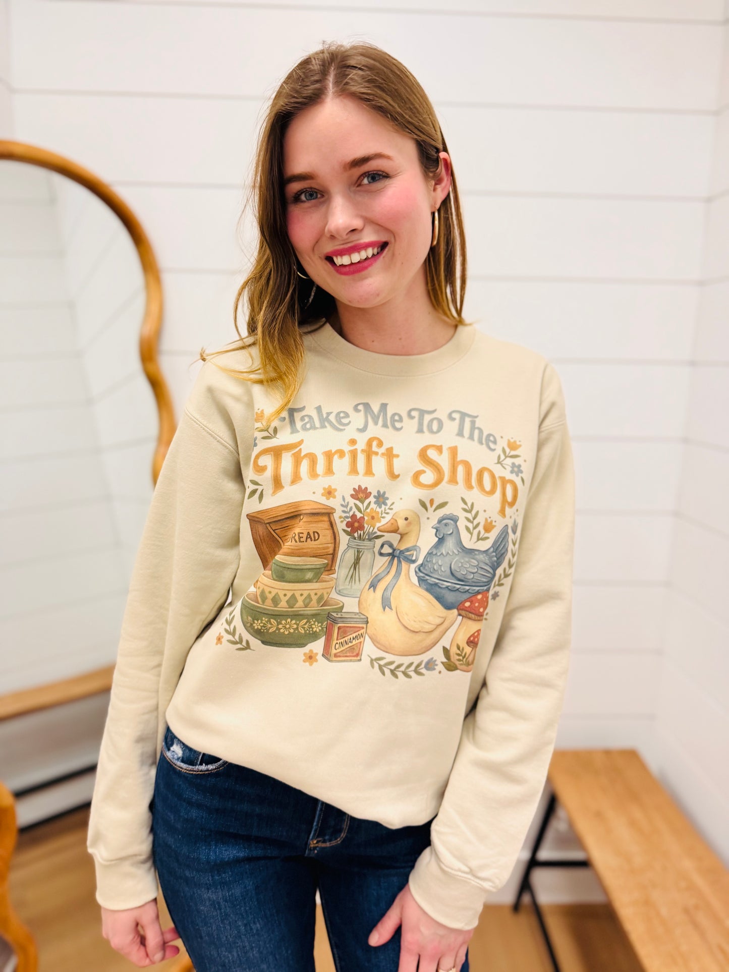 Take Me To The Thrift Shop Sweatshirt
