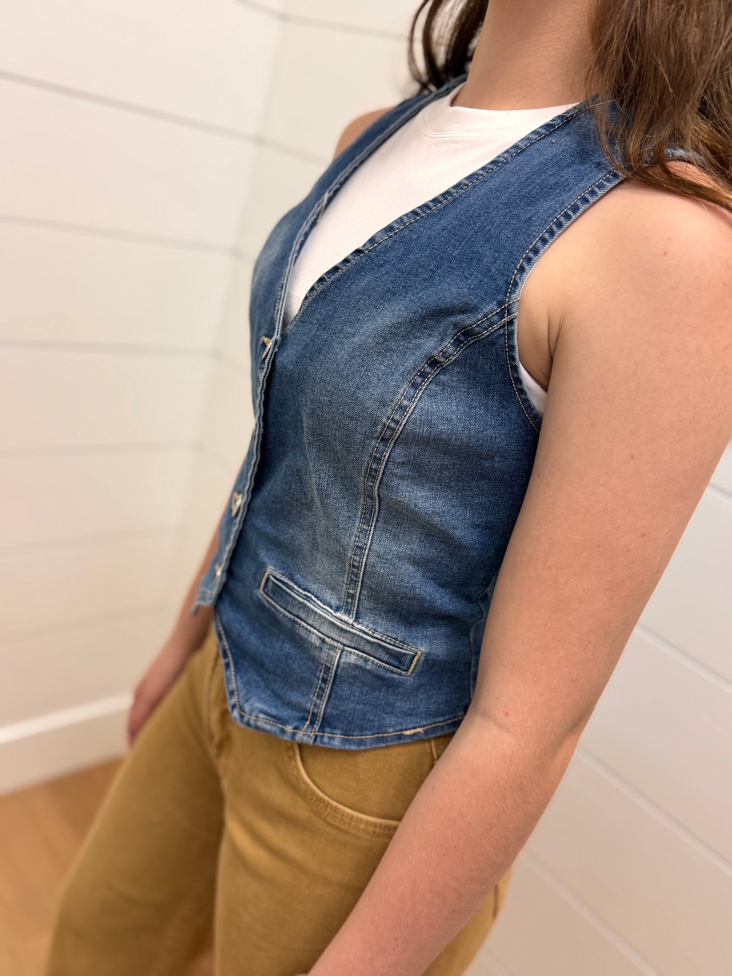 Denim Vest
