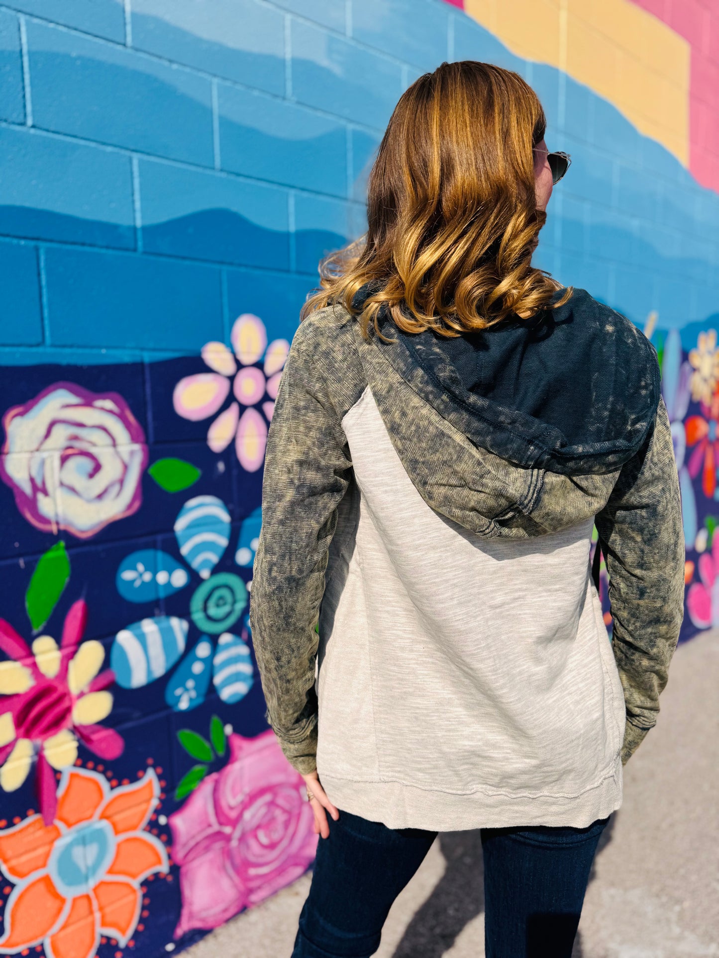Mineral Wash Cardigan
