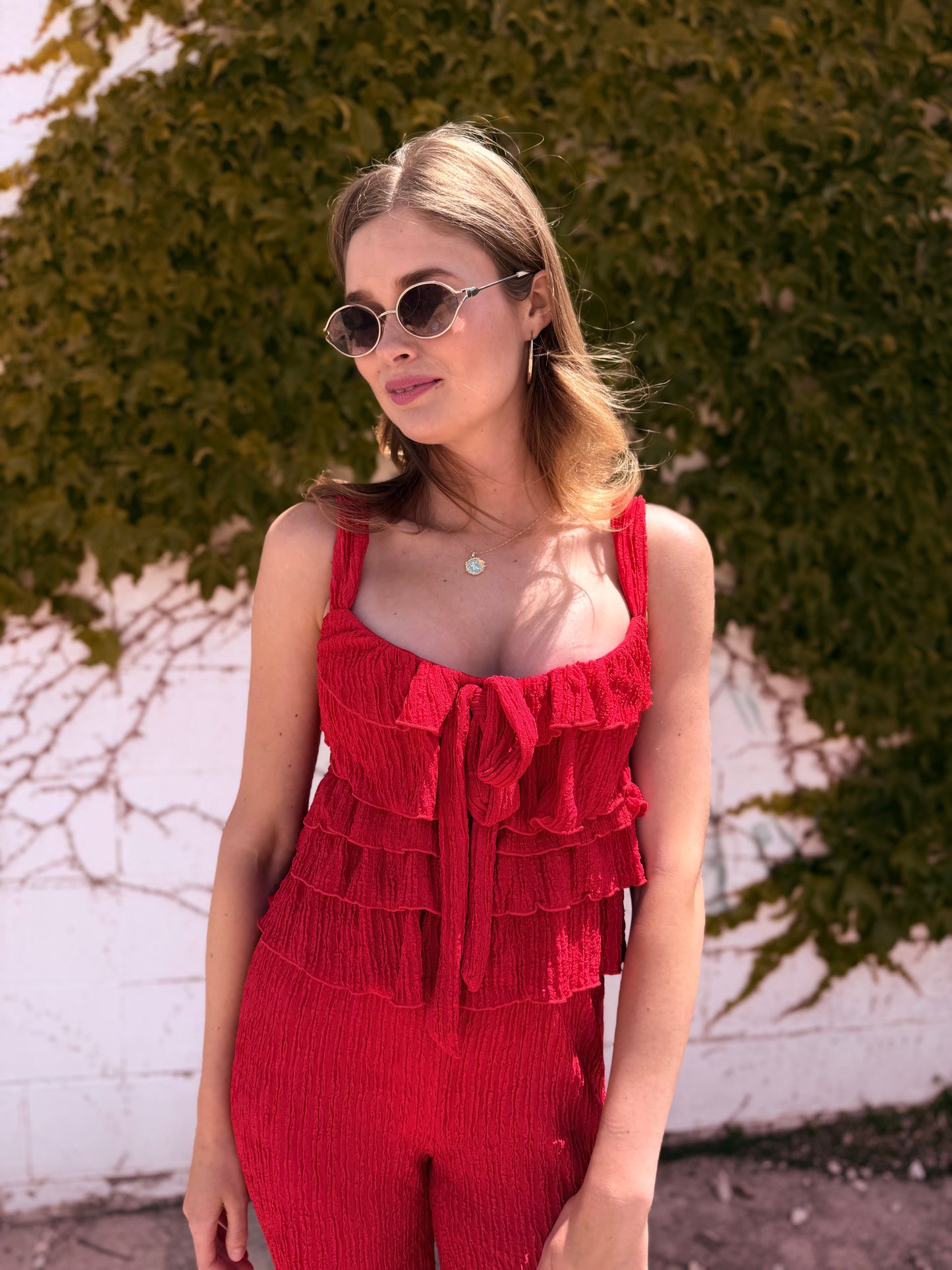 Tiered Ruffle Top