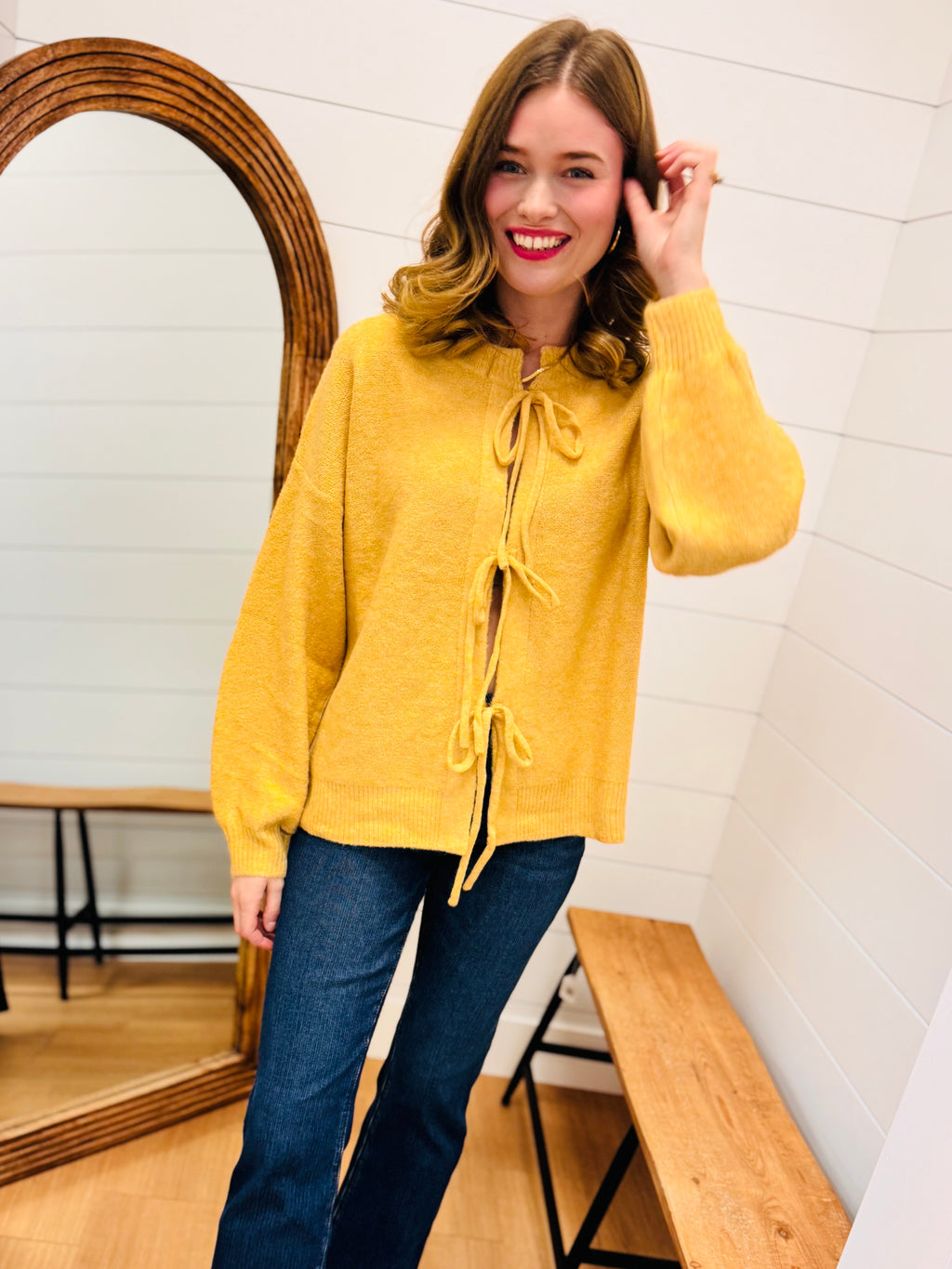Tie Front Cardigan