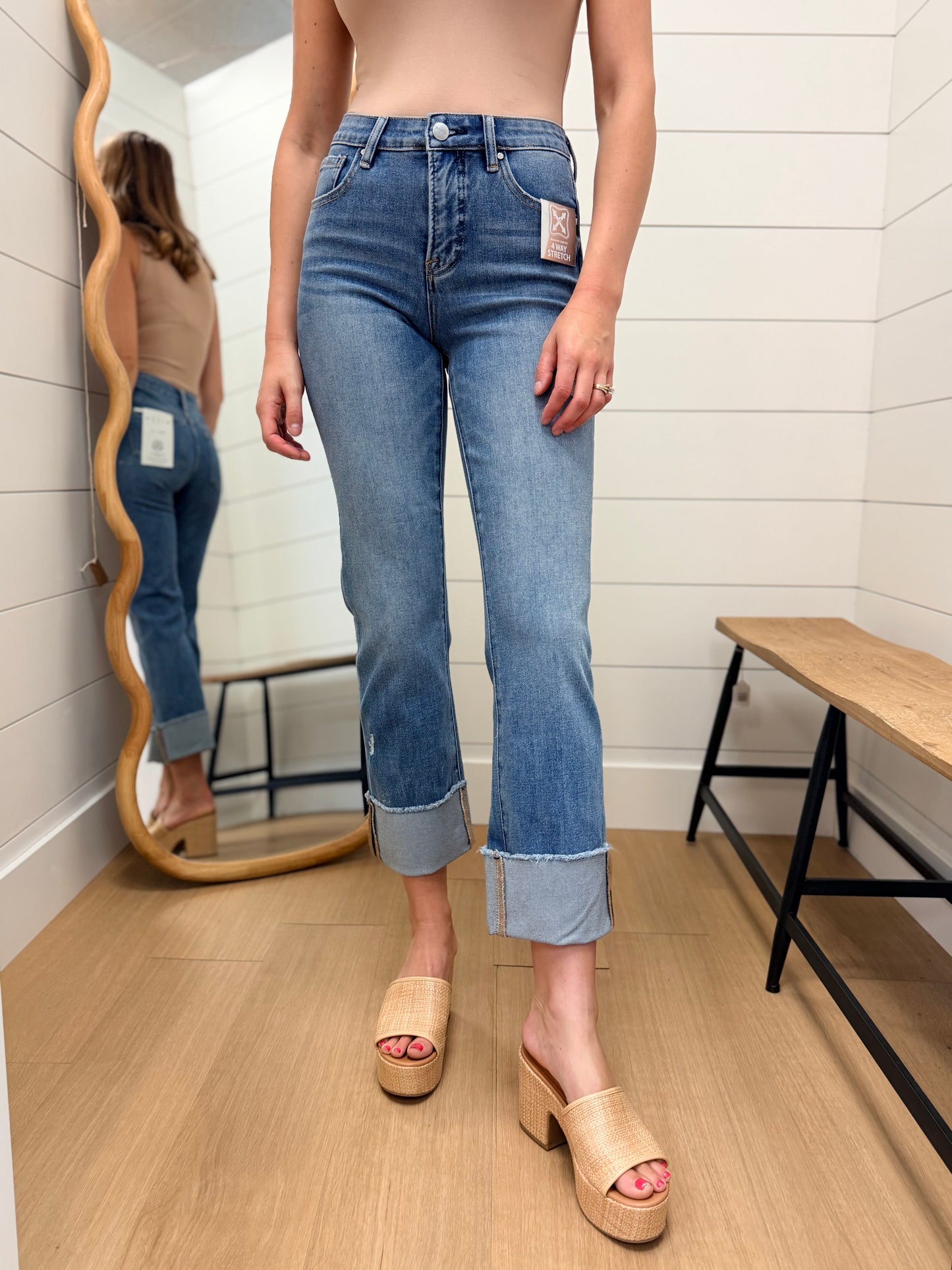 Tummy Control Mid Rise Straight - Risen