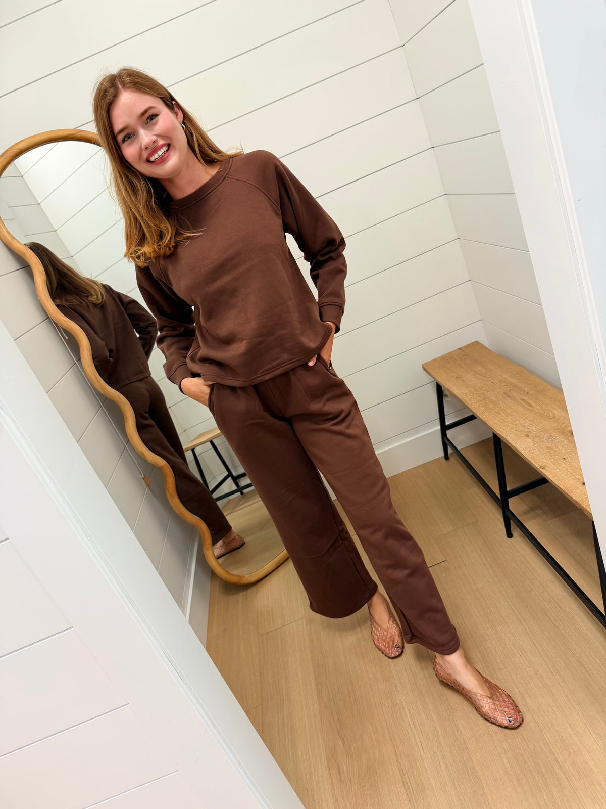 Fleece Raglan Sweatpants