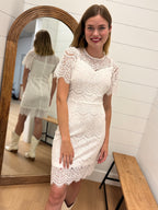 Lace Dress with S/S