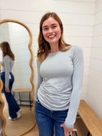 Long Sleeve Round Neck Tee