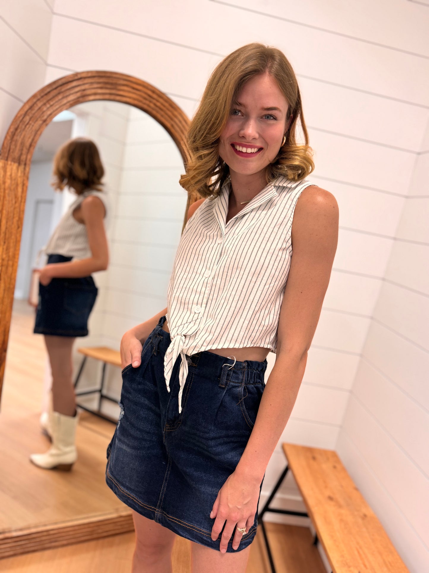 Pin Stripe Tank