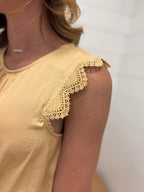 Lace Trim Tank