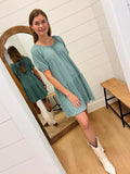 Sage Green Dress