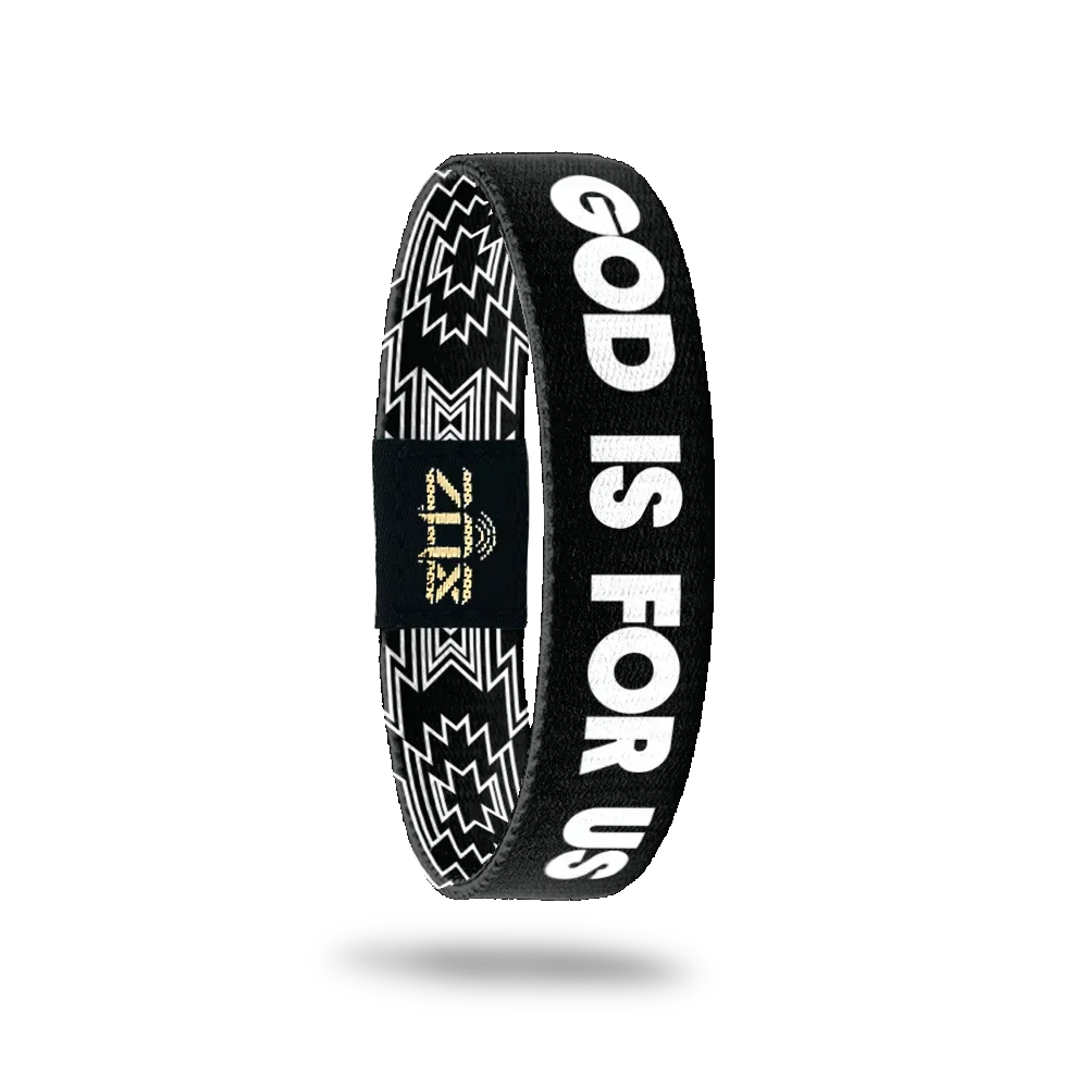 God is for Us - Interactive ZOX Bracelet Bible Verse