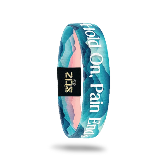 Hold On, Pain Ends - Interactive ZOX Bracelet Positive Affirmation