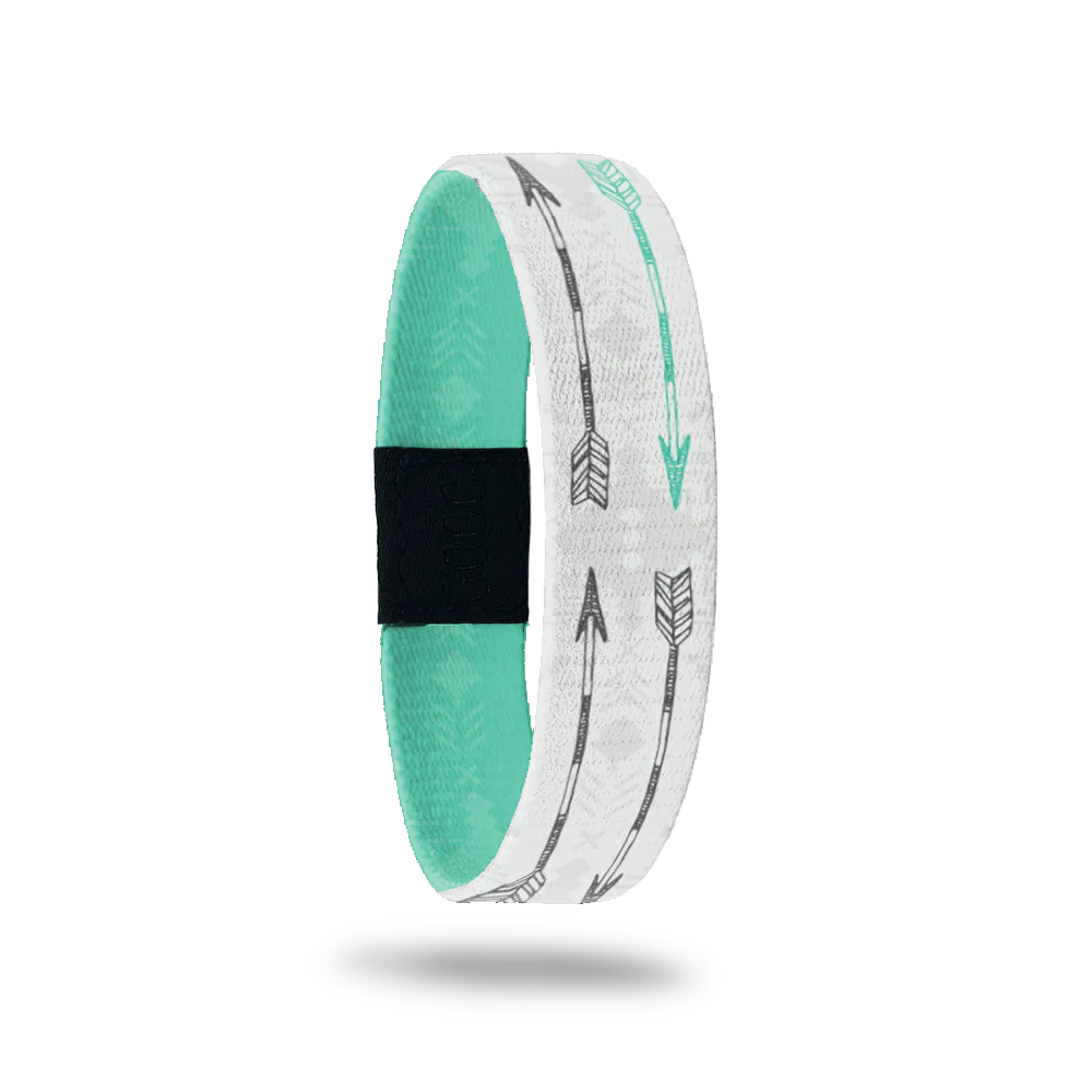 Never Give Up- Interactive ZOX Bracelet Positive Affirmation